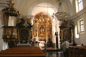 Kirche im Bleder See Slowenien
