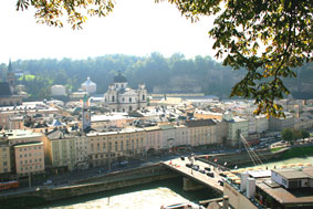 Salzburg, linkes Salzachufer salzburg
