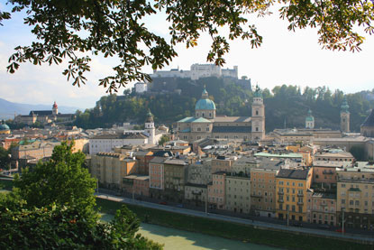 Blick auf Salzburg salzburg