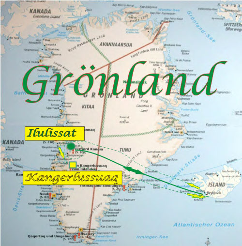 groendland-karte groenland-karte