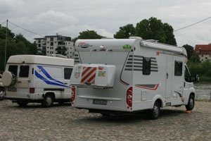 Stellplatz an der Elbe Stellplatz in Magdeburg