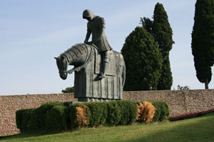 reiterstandbild assisi