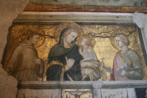 fresko_mit_maria_jesuskind_franziskus assisi